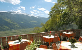 Terrasse Bauernhof